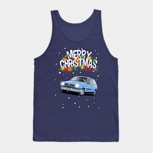 MG Metro festive christmas jumper design Tank Top